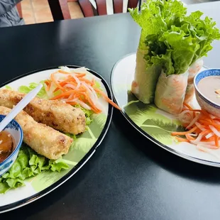 Egg Rolls and Spring Rolls