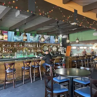 Grab a seat at the bar and chat with the folks around you. The conversations never disappoint at The Leucadian.