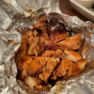 Chicken Schwarma side
