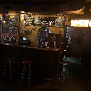 Great Single Malt Selection at this bar!