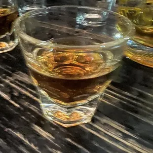 Phat 2oz pour of Balvenie 21 Portwood Finish single malt for $11 at The Levee. Best value for scotch I've seen this side of Appalachia.