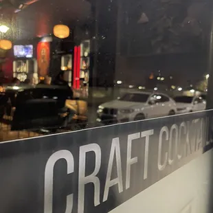 a sign for craft cocoa