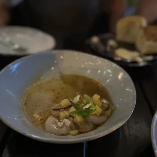 Torched Scallops