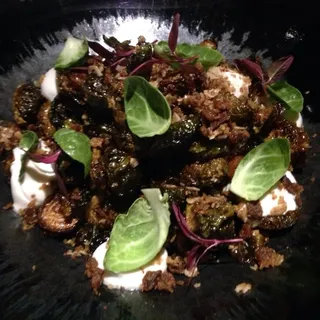 Twice Cooked Brussels Sprouts