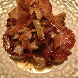 Peruvian Bay Scallops Basted in Plugra