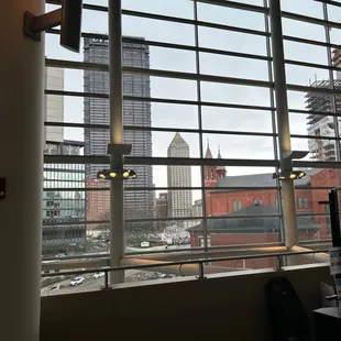 View inside first concourse