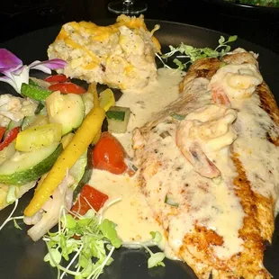Red Snapper Oscar