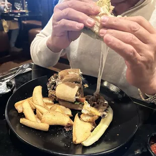 Mushroom Chicken Sandwich