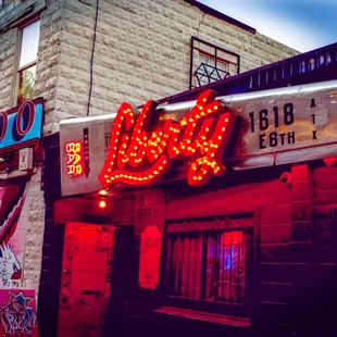 New sign...east 6th.