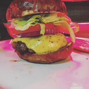 Hand-Packed Burger