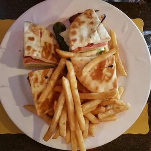 Triple decker turkey club