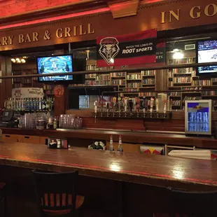 The bar