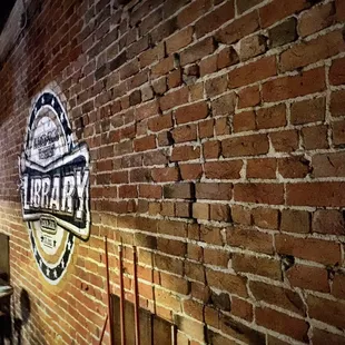 a brick wall