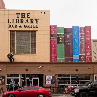 The Library Bar and Grill in downtown Albuquerque.