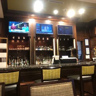 The bar at The Library.