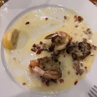 Blue Lump Crab Stuffed Shrimp