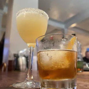 Two excellent cocktails
