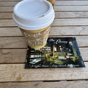 $4.50 Hot Chocolate &amp; $3.00 postcard
