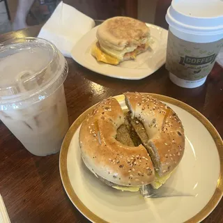 Egg & Cheese Bagel Sandwich