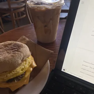 Egg & Cheese English Muffin Sandwich