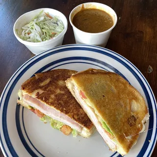 Meat and Cheese Panini