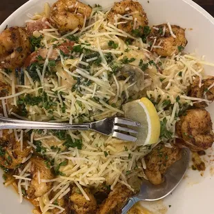 Cajun Shrimp Alfredo
