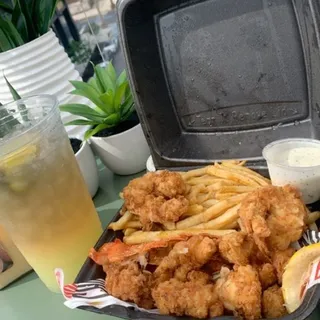 Fried Lobster Bites & Fries