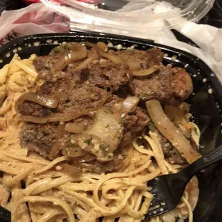 Steak Alfredo