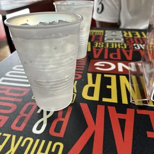 pizza, drink