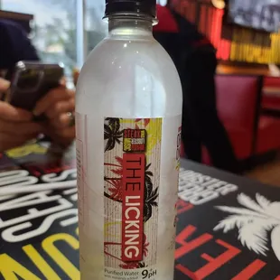 When you order water......still gonna pay for it.