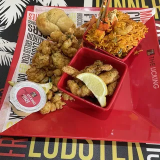 Fried Lobster Dinner