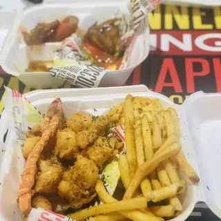 Fried Lobster Bites & Fries