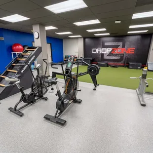 Proud to introduce The DROPZONE -- a new functional training area located on our first floor. At The Kaweah Health Lifestyle Fitness Center,