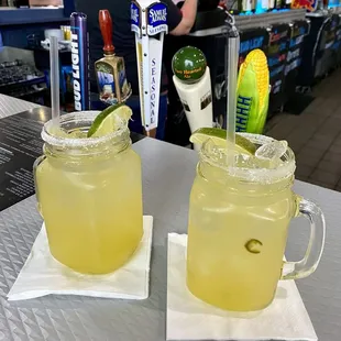 Pineapple Margarita &amp; Spicy Pineapple Margarita