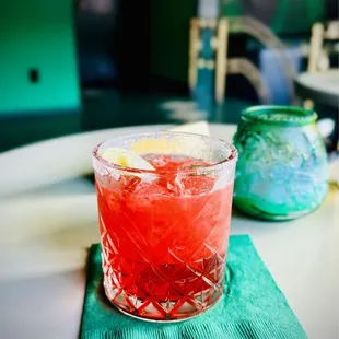 Jalapeño Raspberry Margarita!!