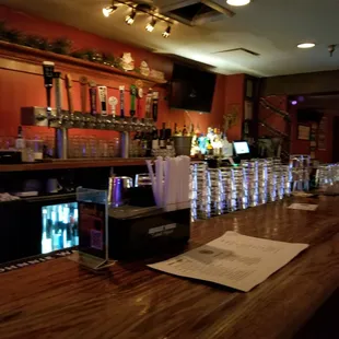 2nd floor bar with karaoke on Sunday night.