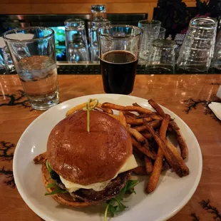 Burger night is awesome here.