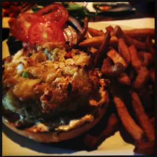 Crab Cake Sandwich**