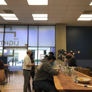 Long tables great for groups