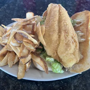 Catfish Poboy