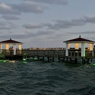Dusk on the pier