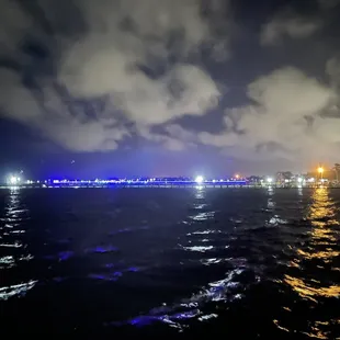 Night view from the pier