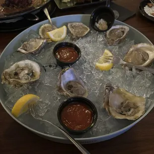 Half oyster