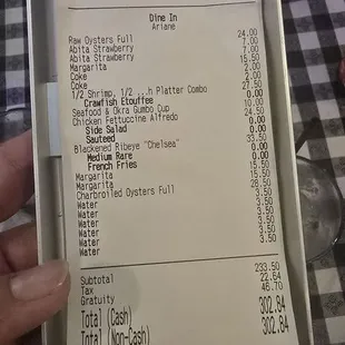 This is a scam for the tourist when the bills come out. Please check your bills evey time.