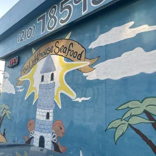 Side of building