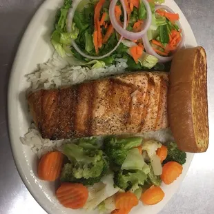 Salmon plate is my favorite