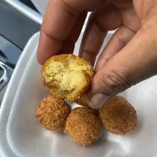 Hush puppies (inside)