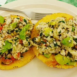Ceviche Tostadas