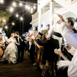 Happy Couple send off!