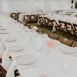 Tented Dining | The Lighthouse West Garden | Photo by www.melissastickney.com